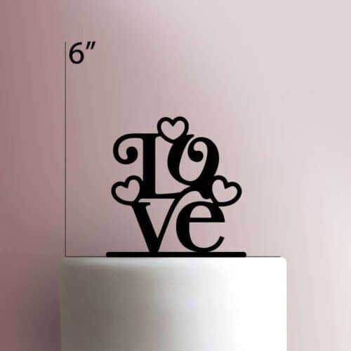 Love 225-189 Cake Topper