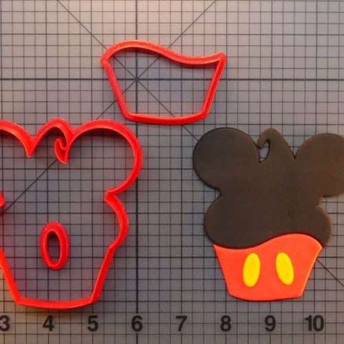 Mickey Mouse Cupcake 266-381 Cookie Cutter Set