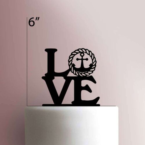 Nautical Love 225-202 Cake Topper