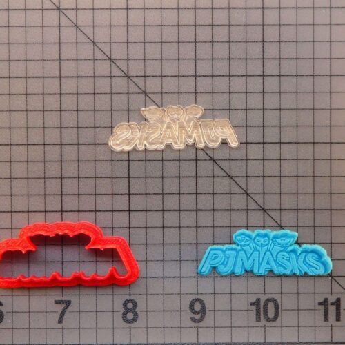 PJ Masks 227-064 Cookie Cutter and Stamp Embossed (1)