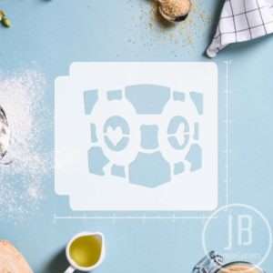 Portal - Companion Cube 783-484 Stencil