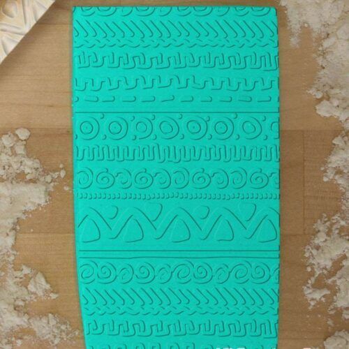 African Pattern 765-170 1 Inch Rolling Pin