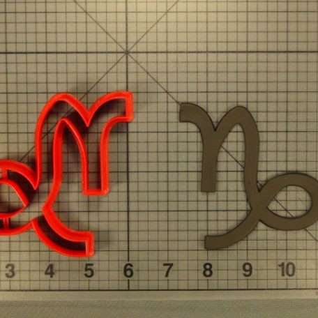 Capricorn Symbol Cookie Cutter