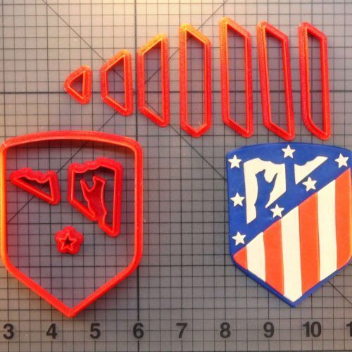 Atletico De Madrid 266-429 Cookie Cutter Set