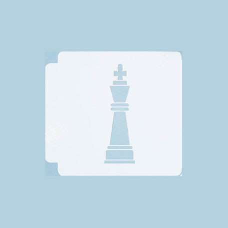 Chess Piece King 783-463 Stencil