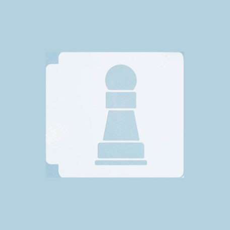 Chess Piece Pawn 783-465 Stencil