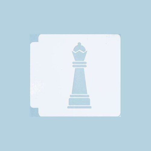 Chess Piece Queen 783-466 Stencil