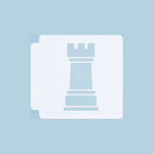 Chess Piece Rook 783-467 Stencil