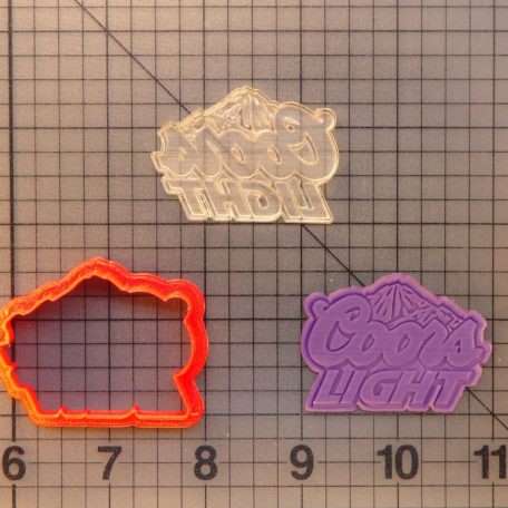 JB_Coors Light 227-036 Cookie Cutter and Stamp (embossed)