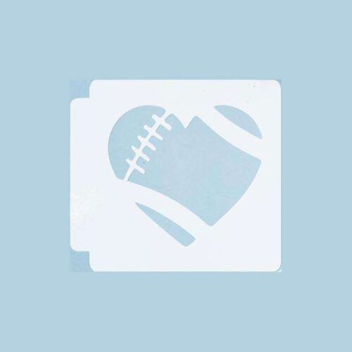 Football Heart 783-733 Stencil
