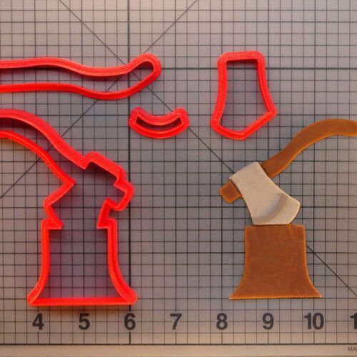 Log and Axe 266-437 Cookie Cutter Set