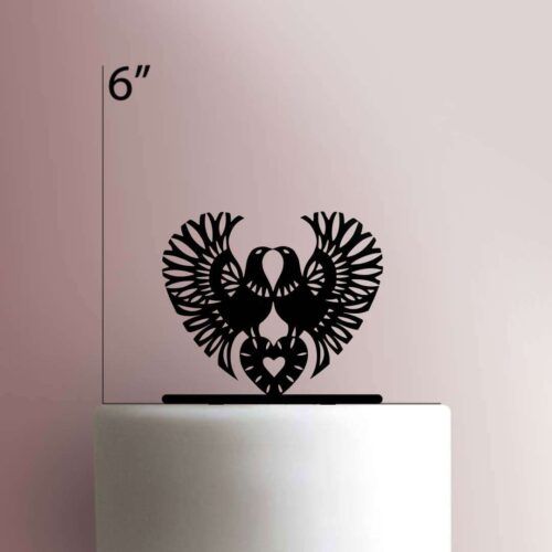Love Birds 225-199 Cake Topper