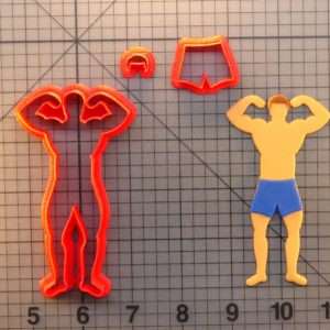 Male Athlete 266-412 Cookie Cutter Set