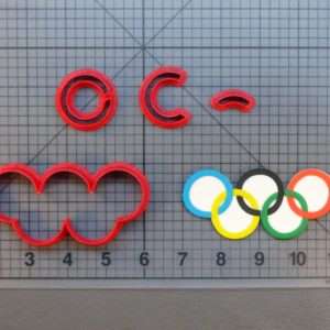 Olympic 266-567 Cookie Cutter Set