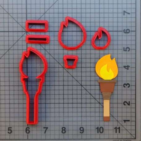 Olympic Torch 266-575 Cookie Cutter Set