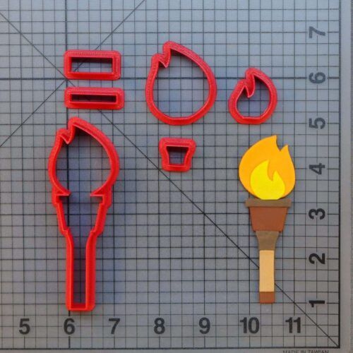 Olympic Torch 266-575 Cookie Cutter Set