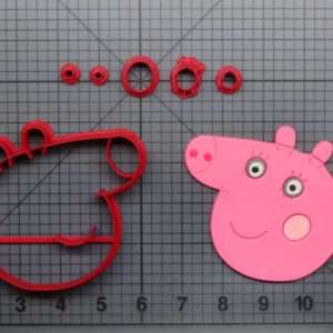 Peppa Pig- Mummy Pig 266-545 Cookie Cutter Set