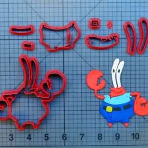 Spongebob Squarepants- Mr. Krabs 266-462 Cookie Cutter Set