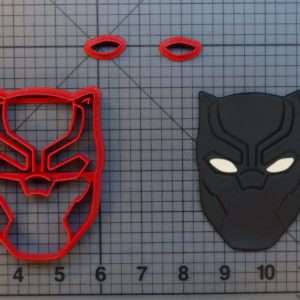 Black Panther Face 266-610 Cookie Cutter Set