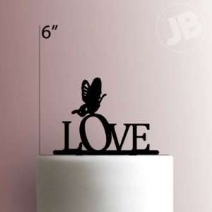 Butterfly Love 225-231 Cake Topper