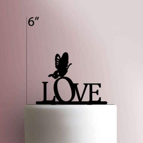 Butterfly Love 225-231 Cake Topper