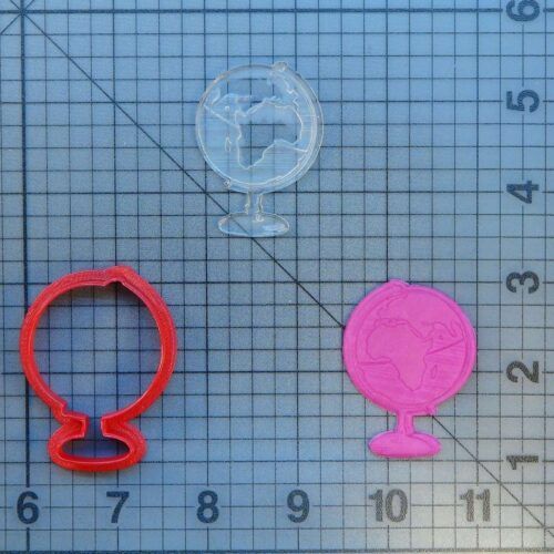Globe 227-082 Cookie Cutter and Stamp (Imprinted)