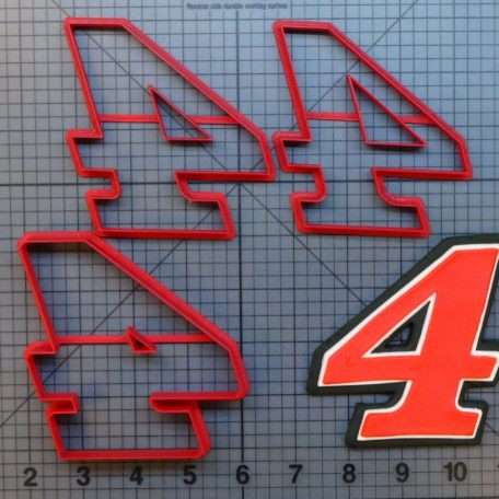 Kevin Harvick 4 266-526 Cookie Cutter Set
