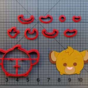 Lion King - Simba Toy 266-541 Cookie Cutter Set