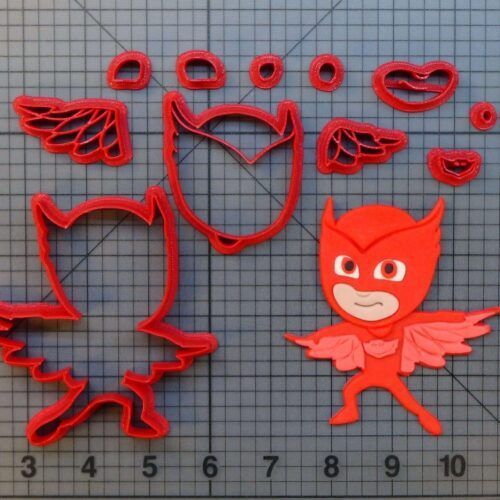 PJ Masks - Owlette Body 266-619 Cookie Cutter Set
