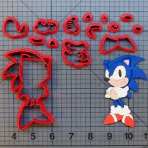 Sonic Hedgehog 266-634 Cookie Cutter Set