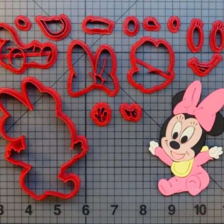 Baby Minnie Mouse 266-712 Cookie Cutter Set