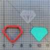 Diamond 227-149 Cookie Cutter and Acrylic Stamp