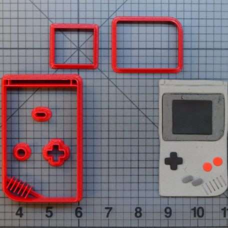 Gameboy 266-689 Cookie Cutter Set