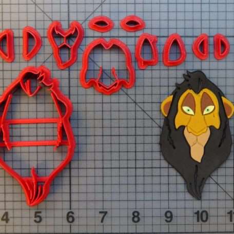 Lion King - Scar 266-672 Cookie Cutter Set