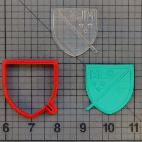 MLS 227-074 Cookie Cutter and Stamp (Embossed
