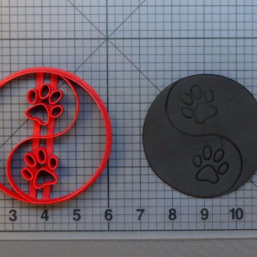 Paw Yin-Yang 266-645 Cookie Cutter