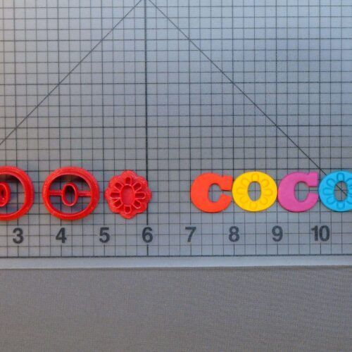 Coco Logo 266-777 Cookie Cutter Set