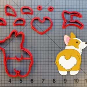 Corgi Butt 266-831 Cookie Cutter Set