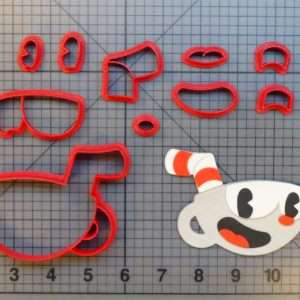 Cuphead 266-830 Cookie Cutter Set