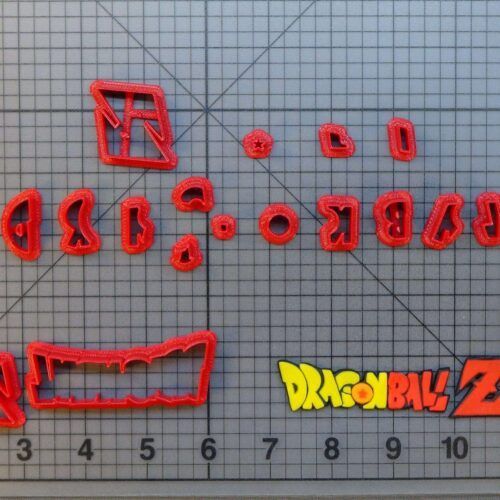 Dragon Ball Z Logo 266-692 Cookie Cutter Set
