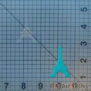 Eiffel Tower 227-355 Cookie Cutter and Stamp (Embossed 1)