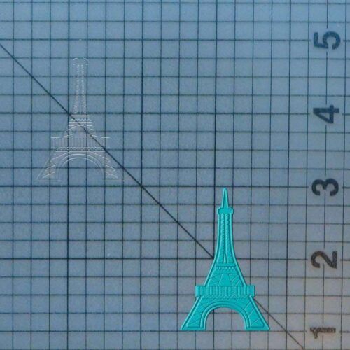 Eiffel Tower 227-355 Cookie Cutter and Stamp (Embossed 1)