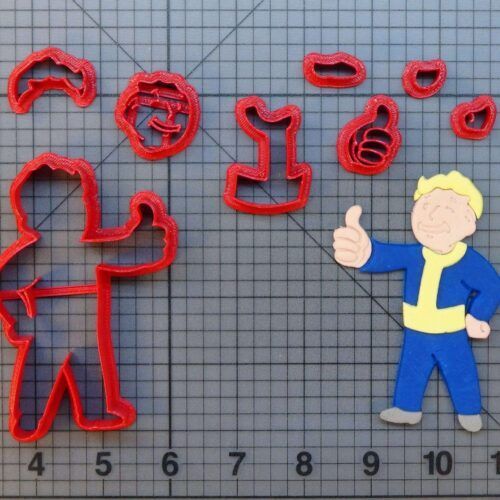 Fallout - Vault Boy 266-706 Cookie Cutter Set