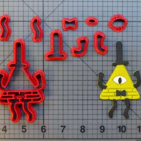 Gravity Falls - Bill Cipher 266-778 Cookie Cutter Set