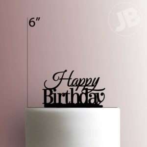 Happy Birthday 225-154 Cake Topper