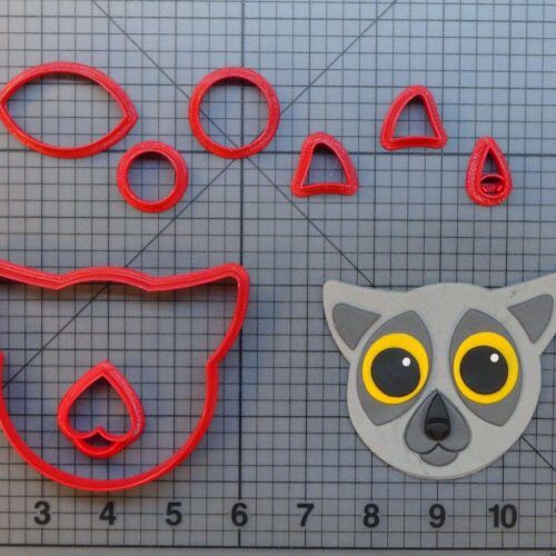 Lemur 266-727 Cookie Cutter Set