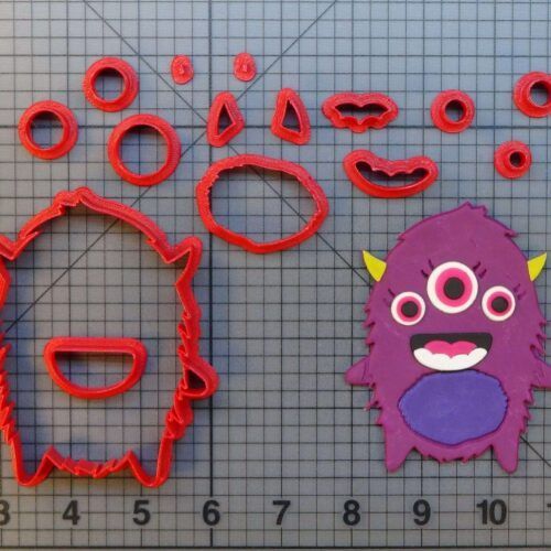 Monster 266-803 Cookie Cutter Set