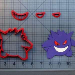 Pokemon - Gengar 266-700 Cookie Cutter Set