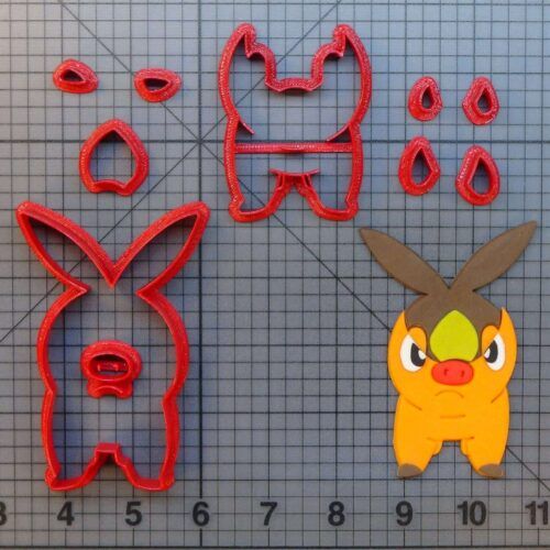 Pokemon - Tepig 266-811 Cookie Cutter Set