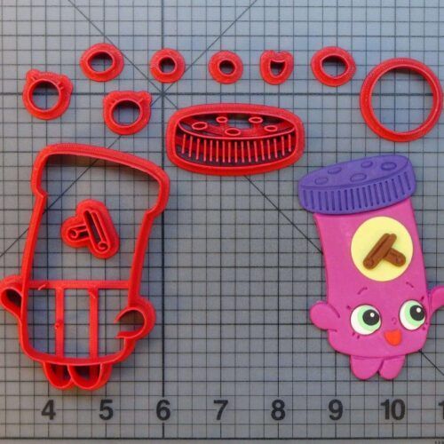 Shopkins - Cinnamon Sally 266-661 Cookie Cutter Set